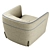 Poliform Santa Monica: Elegant Armchair for Modern Living 3D model small image 2