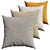 Cozy Comfort Pillow Collection 3D model small image 1