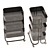 Versatile Rolling Storage Cart 3D model small image 2