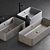 Ceramica Cielo Shui Ceramic Countertop Washbasin 3D model small image 2