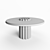 Embrace Elegance: Raku-Yaki Dining Table 3D model small image 2