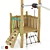 Kompan Track Ride Tower: Exciting Playset for Kids 3D model small image 2