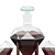 Diamond Decanter Set: Elegant Whiskey Accessories 3D model small image 4