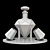 Diamond Decanter Set: Elegant Whiskey Accessories 3D model small image 5