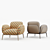 Modern Brooklyn Armchair 3D model small image 2