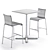 Vitra Super Fold & Web High Bar Set 3D model small image 4