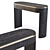 Modern Design with a Retro Twist: Bower Step Console Table 3D model small image 5