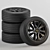 Rugged Land Cruiser Tires 3D model small image 1