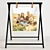 Elegant Desktop Art Frame 3D model small image 1