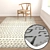 Luxury Carpet Set: High-Quality Textures for Stunning Visuals 3D model small image 3