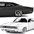 Legendary Dodge Charger: Classic Elegance 3D model small image 5