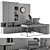 Executive Office Set 11 | Stylish & Functional 3D model small image 5