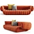 Russian Translation Available
Baxter Tactile Sofa
Luxurious Comfort in One 3D model small image 1