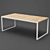 Modern Dining Table Set 3D model small image 4