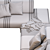 Sleek Tuxedo Sofa: Modern Elegance 3D model small image 3