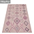 Luxury Texture Carpets Set 3D model small image 2