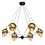 Elegant Kugeln Chandelier 3D model small image 1