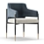 Elegant Giuliette Chair: Sophistication Meets Comfort 3D model small image 3