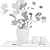Maple Leaf Vase: Stunning 3D Model 3D model small image 4