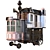 Victorian Steampunk Mobile Home 3D model small image 2