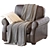 Fremont Upholstered Armchair 3D model small image 1