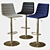 Prima Stool: Sleek & Stylish Seating 3D model small image 1