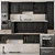 NeoClassic Dark Gray 20-Piece Kitchen Set 3D model small image 1