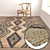 Luxurious Carpets Set - High-Quality Textures 3D model small image 5