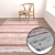 Luxury Rug Collection: Set of 3 High-quality Carpets 3D model small image 5