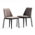 Elegant Poliform Grace Dining Set 3D model small image 3