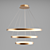 Baycheer LED Modern Chandelier 3D model small image 1