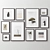 Versatile Picture Frames Set 3D model small image 2