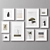 Versatile Picture Frames Set 3D model small image 3