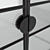 Modern Loft Glass Partition 3D model small image 4