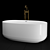 Ceric Kohler 165x74cm Freestanding Bathtub 3D model small image 1