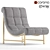 Jumbo Marquise Lounge Chair: Luxurious Comfort 3D model small image 1