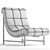 Jumbo Marquise Lounge Chair: Luxurious Comfort 3D model small image 5