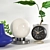 Elegant Decor Set: WMF Basket, Alarm Clock Globe, Georg Jensen Vase & Bedside Lamp 3D model small image 2