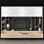 Modern TV Stand Shelf 0229 3D model small image 1