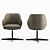 Elegant Cattelan Italia Armchair 3D model small image 1