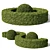 Evergreen Buxus Sempervirens Shrub 3D model small image 2