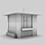 Exterior Vendor for Coffee Shop 3D model small image 2