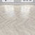 Premium Parquet Oak: Herringbone, Linear, Chevron 3D model small image 3