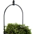 Vibrant Hanging Box Plant Set 3D model small image 3