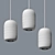 Concrete Chandelier: Unique Design. 3D model small image 2