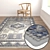 Premium Quality Carpet Set 3D model small image 5