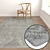 Stylish Set of 3 Carpets 3D model small image 5