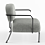 Fab Four Lounge Chair 3D model small image 2