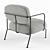 Fab Four Lounge Chair 3D model small image 3