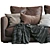 Marac Leather Tango Sofa: Stylish and Luxurious 3D model small image 2